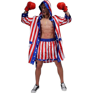 Robe de boxe personnalisée avec logo, durable et légère, pour l'entraînement de boxe et d'arts martiaux, fabricant et fournisseur OEM - Product Image 5
