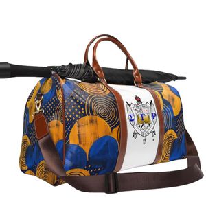 Sigma Gamma Rho Waterproof Travel Bag New Design Large Capacity Durable Lightweight Sorority Style Weekend <b>Luggage</b> Carry Bag - Product Image 2