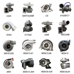 Turbocompresor K0JP095K005 S300G Euro-5 JP100 para Kamaz, Repuestos para Motor Diésel V8 de 11760cc para Camiones - Product Image 2