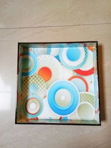 Bandejas Decorativas de MDF con Diseño Moderno y Estampado en Esmalte, Bandejas para Servir de Esmalte, Bandeja de MDF a un Precio Muy Bajo y Razonable - Product Image 2