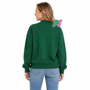 เสื้อสเวตเชิ้ตคอเต่าสตรีทแวร์ Pook International สำหรับผู้หญิง - งานปักและงานเย็บแบบกำหนดเอง ผ้าฝ้าย 100% คุณภาพสูง - Product Image 4