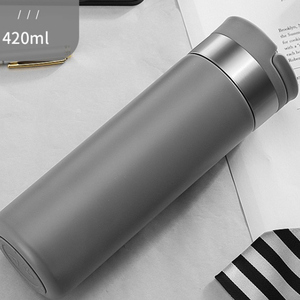 Bouteille d'eau sport en acier inoxydable 316 isolée multicolores avec poignée, support pour téléphone et miroir de maquillage - Product Image 5