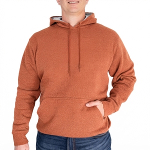 Wholesale Heavyweight Casual 450 500 Gsm Blank Men's <b>Hoodies</b> High Quality French Terry 100% Cotton Pullover Embroidered Hooded - Product Image 1