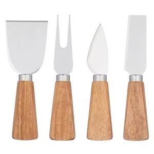 Stainless Steel <b>Cheese</b> <b>Knife</b> <b>Set</b> with Resin Handles Dishwasher Safe Charcuterie Tools - Product Image 2