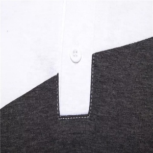 Chemise à manches courtes pour homme de haute qualité, personnalisée avec logo, imprimée par transfert thermique, tricotée, 200 g/m², en spandex/polyester, anti-rides - Product Image 5