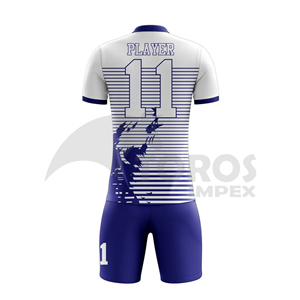 Ensemble de maillots de football personnalisés, tenue d'équipe de football, uniforme de sport à séchage rapide, logo personnalisé, fournisseur OEM en gros - Product Image 3