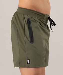 Shorts décontractés de luxe pour hommes, taille mi-haute, personnalisables, imperméables, élastiques et respirants, service OEM, best-seller estival - Product Image 5