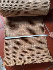 Malla de Ratán Hecha a Mano, Resistente y Natural, para Muebles y Decoración del Hogar |   Rollo a granel, embalaje de PE/cartón - Product Image 2