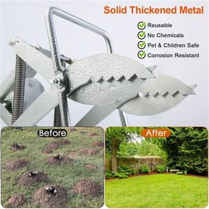 2 Trappole per Topolini in Metallo Riutilizzabili per il Controllo dei Roditori in Giardino - Metallo Solido, Facile Installazione per Prato e Giardino - Product Image 5