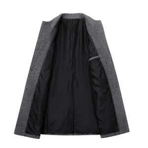 Nuevo Abrigo Largo para Hombre, Precio de Fábrica, Superventas, Hecho a Medida, Calidad Premium, a la Moda - Product Image 2