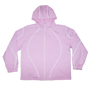OEM Custom Hot Sale Windproof Eco-Friendly Breathable Winter <b>Jacket</b> Nylon Fabric Waterproof Quick Dry White Pipping Stripes <b>Men</b> - Product Image 1