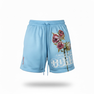 Best Quality Double <b>Layer</b> Mesh Shorts Custom Logo High Quality Basketball Mesh Shorts Manufacture 100% Polyester 5 Inch Inseam - Product Image 5