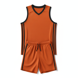 Maillot de basket-ball imprimé sur mesure, nom de l'équipe, numéro, taille ajustable, haute qualité, 100% polyester, sans manches, séchage rapide - Product Image 1