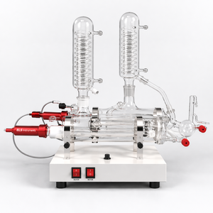 Opti-D Series Double <b>Distillation</b> Unit Borosilicate Glass Laboratory <b>Water</b> Still with Quartz Heater High Purity System - Product Image 1