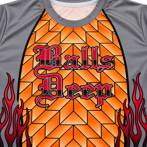 Maillot de sport personnalisé à manches longues pour le baseball, sublimé, à manches longues, pour homme, évacuant l'humidité, manches complètes - Product Image 3