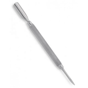 Pousse-cuticules légers de qualité supérieure, gouge à ongles à bords extra-affûtés, dissolvant de vernis à ongles, cuillère durable en acier inoxydable double usage - Product Image 1