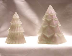 Handmade Collection <b>Modern</b> <b>Christmas</b> <b>Tree</b> Set Resin Pine Shape Tabletop Decor Indoor Small <b>Trees</b> Durable Waterproof Eco-Friendly - Product Image 1