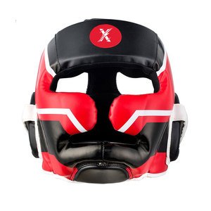 Protector de Cabeza Ligero de PU Transpirable y Ajustable para Entrenamiento de Boxeo, Kickboxing y Desarrollo de Habilidades en Artes Marciales - Product Image 1