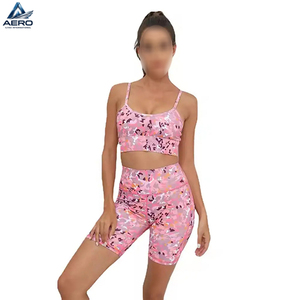 Conjunto Deportivo Cómodo de Nueva Llegada con Estampado por Sublimación Personalizado, Ropa Deportiva de la Mejor Calidad, Conjunto Elástico para Gimnasio para Mujer - Product Image 2