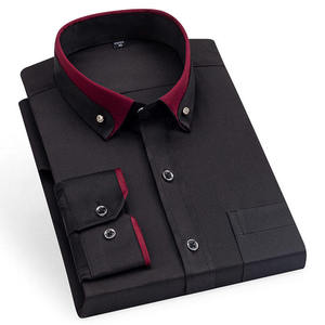 เสื้อเชิ้ตผู้ชายพรีเมียม ผ้าฝ้าย 100% แขนยาว ระบายอากาศได้ดี เหมาะสำหรับใส่ทำงาน ใส่ลำลอง หรือใส่ไปงานเลี้ยง  แบบติดกระดุม - Product Image 4