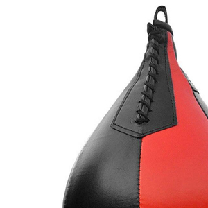 Mini saco de boxeo de doble extremo de alta calidad, saco de velocidad de doble extremo de cuero premium, material de PU duradero, portátil - Product Image 3