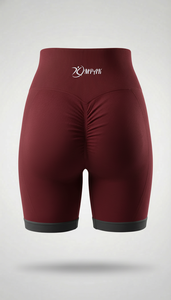 กางเกงขาสั้นเอวยางยืดสูง ระบายอากาศได้ดี สำหรับออกกำลังกาย ปั่นจักรยาน ยกกระชับสะโพก โยคะ ฟิตเนส ยิม ออกกำลังกาย ผู้หญิง ไร้ตะเข็บ ยกกระชับก้น - Product Image 5