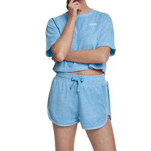 Ensemble T-shirt et Short Femme – Tenue d'Été Décontractée Moderne – Haut à Manches Courtes et Short Ample – Idéal pour le Quotidien – Ensemble OEM 2026 - Product Image 5