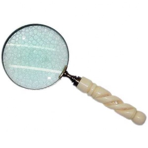 2025 nouveau Design Antique laiton loupe de poche haute qualité indien artisanat Vintage Bronze couleur gros verre de lecture - Product Image 1