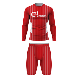 เสื้อแรชการ์ดแขนยาวแบบซับลิเมชั่นสำหรับผู้ชาย - Product Image 1