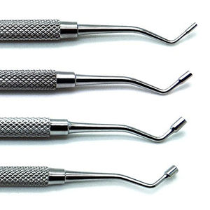 Professional <b>Dogmatic</b> Dental Plastic Filling Instrument Set Reusable Excellent Quality Manual Double Ended Serrated Amalgam - Product Image 5