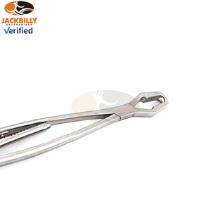 คีมจับกระดูก JACKBILLY คุณภาพพรีเมียม ได้รับการรับรองมาตรฐาน MOL ขนาด 17 นิ้ว แบบมีระบบ Ratchet สำหรับศัลยกรรมกระดูกและข้อ - Product Image 3