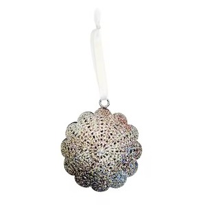 Trendy Colorful Metal Snowflake Hanging Ornament <b>Christmas</b> <b>Tree</b> Decoration Modern Festive Home Decor Gift Idea Hanging Pendant - Product Image 6
