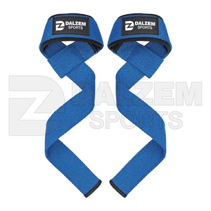 Correa de algodón hecha a medida, soporte acolchado de neopreno, muñequeras para levantamiento de pesas, correas para levantamiento de pesas - Product Image 6