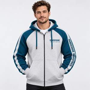 Most Trendy Quality Cotton Fabric Hoodie for <b>Men</b> Sustainable Soft Stylish Popular Demand Full Zipper <b>Hoodies</b> For <b>Men's</b> - Product Image 5