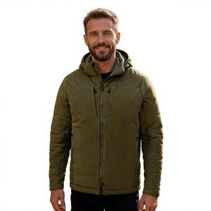 Chaqueta Táctica Aislante Premium para Hombre, Ligera, con Capucha, Resistente al Viento, Estilo Primaloft, para Senderismo, Uso Diario, Invierno, DDP - Product Image 2