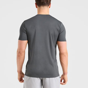 T-shirt décontracté en coton imprimé surdimensionné pour hommes, personnalisable (taille, couleur, logo), faible MOQ, prix abordable – Nouveauté 2026 - Product Image 4