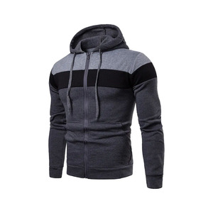 Mens Stylish Zipper Hoodies Minimalist <b>Zip</b> Up <b>Hooded</b> Sweatshirt Breathable Street Fashion Factory Wholesale Direct - Product Image 1