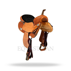 Selle de barrel racing, selle d'équitation, équipement équestre - Product Image 3
