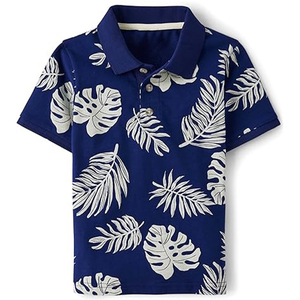 Camisas de golf para hombre al por mayor tela de lona sólida logotipo personalizado bordado manga corta alta calidad anti-pilling colores personalizados - Product Image 5