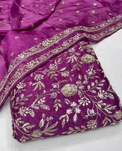 Premium Abaya Sequin Embroidery <b>Fabric</b> Velvet Net Mesh Textile For Gulf UAE Modest Fashion Garment Supply - Product Image 6