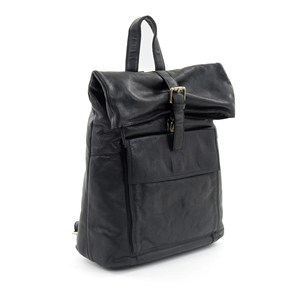 Outdoor Genuine Leather Laptop <b>Backpack</b> for Men Premium Customizable Logo Zipper Large Capacity Office School Travel Briefcase - Product Image 1