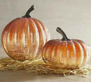 Campanas de cristal con forma de calabaza para múltiples usos, calabaza de cristal artesanal de 10 pulgadas para decoración del hogar, calabaza de cristal de alta calidad al por mayor - Product Image 2