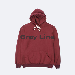 Sweat-shirts à capuche pour hommes, de haute qualité, avec logo personnalisé imprimé, style décontracté, doublure en tissu écossais 280 g/m², 100 % coton biologique, manches longues. - Product Image 3