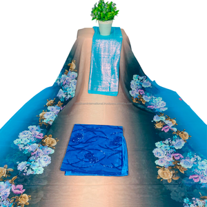 Nuevo Vestido Elegante de Tela Voile Jacquard de Sarga Rosa para Dirac, Ligero, Ecológico, para Mujer, para Ocasiones Especiales - Product Image 3