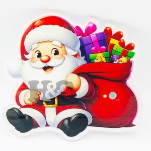 ขนตาปลอมทำจากอะคริลิคคริสต์มาสมาใหม่เป็นมิตรกับสิ่งแวดล้อมทนทานกระเบื้องเพื่อความงามขนมิงค์ทรงสี่เหลี่ยมลายผีเสื้อ - Product Image 1