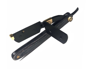 Maquinilla de Afeitar Desechable de Una Sola Cuchilla de Acero Inoxidable con Mango de Plástico, Herramienta Manual para Afeitar para Uso Profesional en Barberías y Cuidado de la Barba - Product Image 1