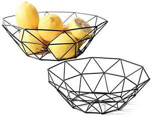 Corbeille à fruits et légumes en fer forgé, style nordique créatif, pour le salon, rangement domestique, plateau à fruits moderne et simple - Product Image 4