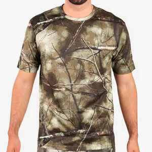 Camisa de Caza Unisex de Lona de Alta Calidad, Diseño Nuevo y Cómodo, Talla Grande, Manga Corta, Estampado Animal, Verano, Impermeable y Resistente al Viento - Product Image 1