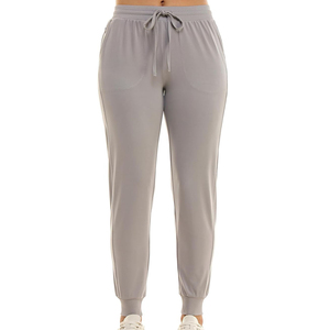 กางเกงวอร์มลำลองสำหรับผู้หญิง ราคาแข่งขัน ผลิตจากผ้าฝ้ายฟลีซแบบกำหนดเอง เป็นมิตรกับสิ่งแวดล้อม แห้งเร็ว MOQ ต่ำ - Product Image 6