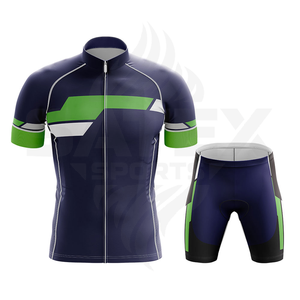 New High Quality Light Weight <b>Cycling</b> Uniform Sets Plus Size Short Sleeves <b>Stand</b> Collar 100% Polyester Quick Dry <b>Cycling</b> Uniform - Product Image 1
